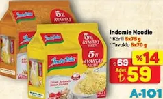 INDOMİE NOODLE fiyat ve kampanya bilgisi